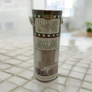 Once Upon a wall DCWV Home removable vinyl Wall Art gold, glitter Christmas tree